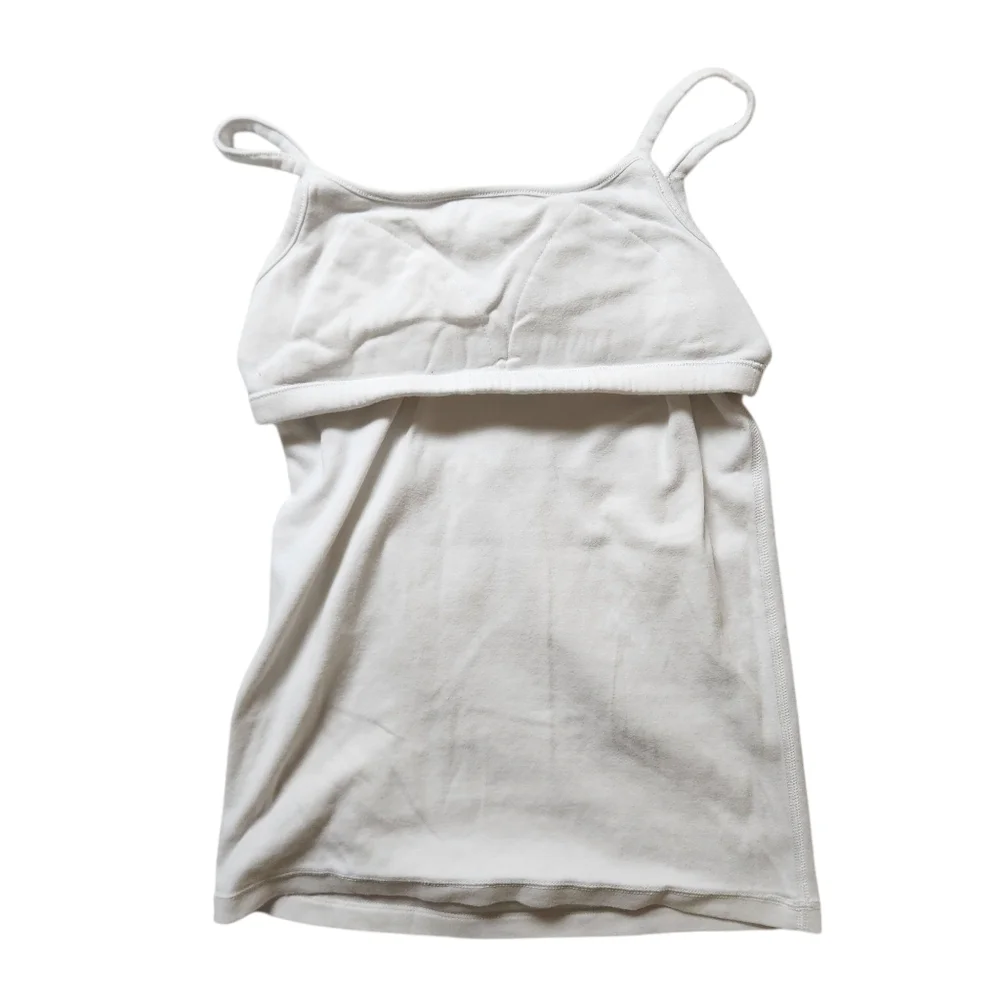 Hanna Andeerson White Sleeveless Camisole Tank Top 160 CM XL - Picture 2 of 6